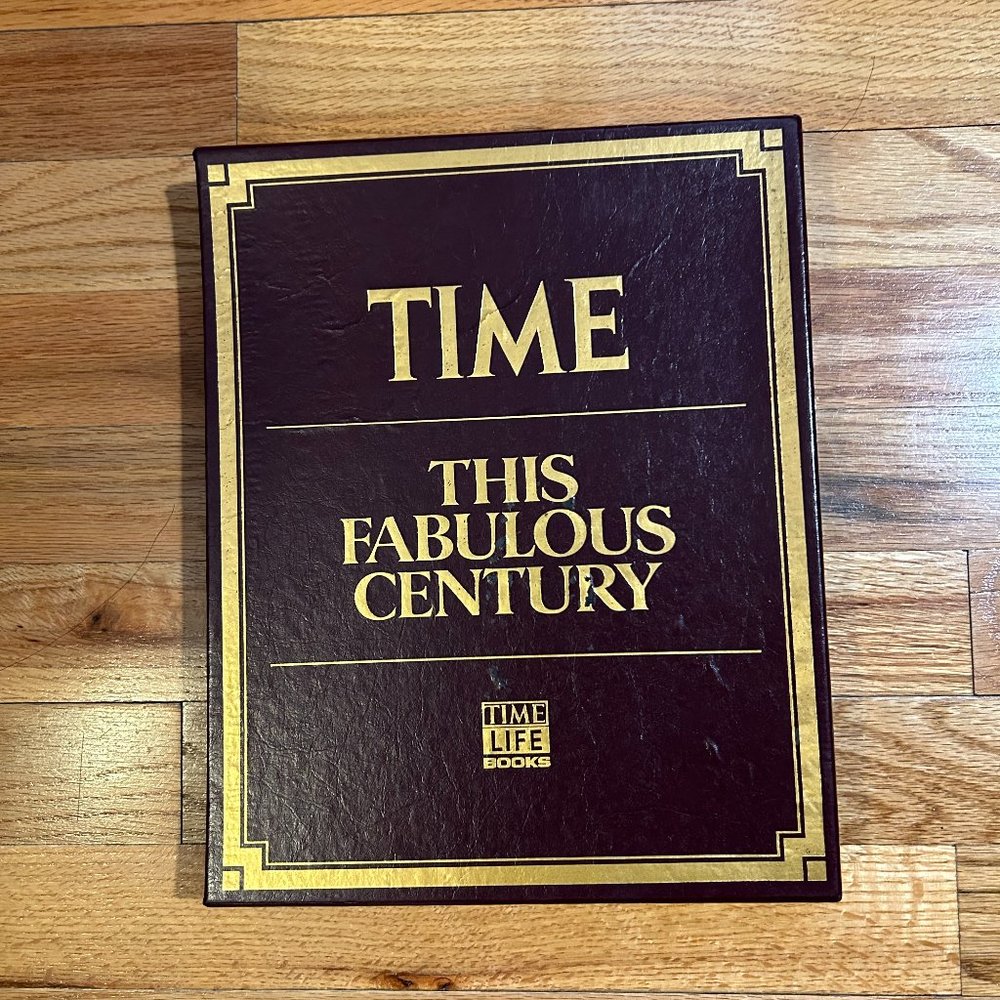Time Life Books This Fabulous Century 5 Books Collector's Box Set 1920-1970